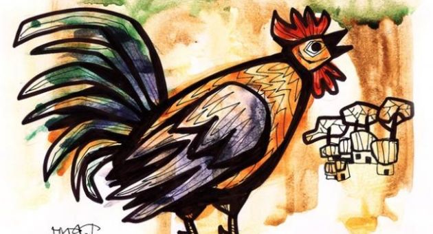 Nhớ quê nhớ tiếng gà trưa