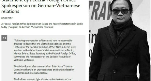 Tìm hiểu 3 Từ Khóa quan trọng trong Thông cáo báo chí của Đức về vụ Trịnh...