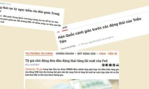 Lạm dụng thuật ngữ, thay đổi giá vàng cũng kèm 'động thái'