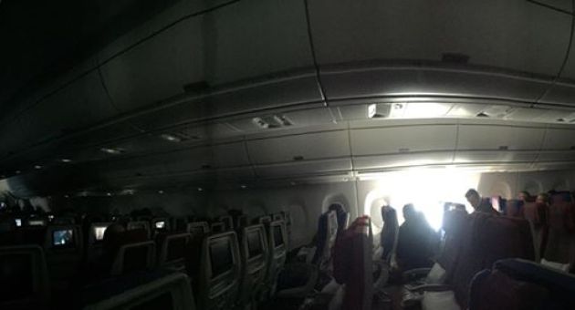 Trên một chuyến bay