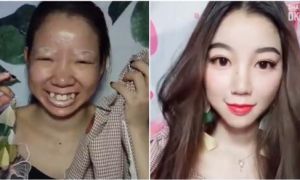 Cô gái ‘vịt hóa thiên nga’ với màn make up đỉnh cao, dụi mắt mấy lần vẫn không...