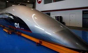 Trình làng tàu siêu tốc đầu tiên trên thế giới chạy nhanh hơn máy bay