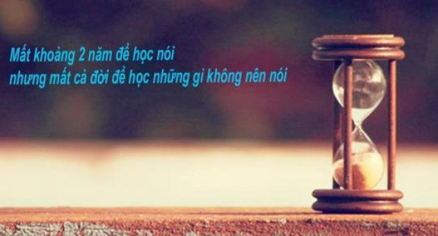 Học cách im lặng cũng là một kiểu trí huệ