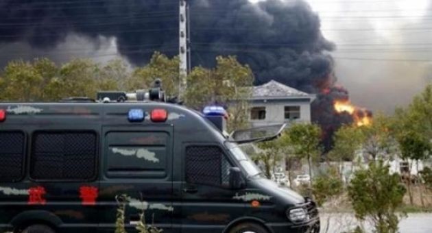 Nổ nhà máy hóa chất Trung Quốc, 44 người chết, hàng trăm người nguy kịch