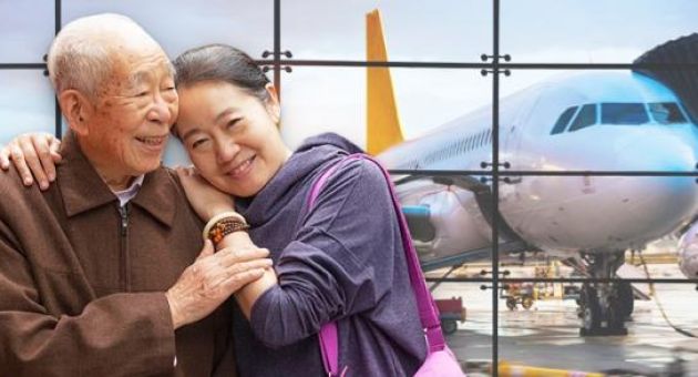 Ngày chia tay ở sân bay, người cha già nói với con gái chuẩn bị ra nước ngoài:...