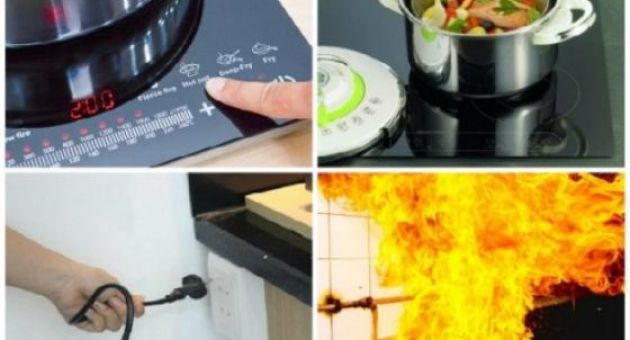 Sai lầm bà nội trợ mắc phải khi sử dụng bếp điện từ gây nguy hiểm tính mạng
