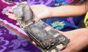 Iphone 6 bất ngờ phát nổ trên tay bé gái 11 tuổi