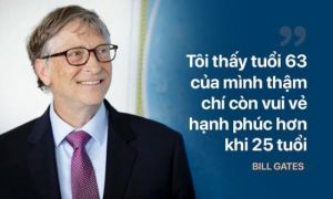 Tỉ phú Bill Gates: Chìa khóa để hạnh phúc, khỏe mạnh là làm 4 việc, không cần...