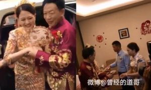 Cô dâu 26 kết hôn với chú rể 62, biểu cảm của mẹ vợ khiến ai cũng ngỡ ngàng
