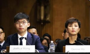 Hoàng Chi Phong điều trần trước Quốc hội Mỹ