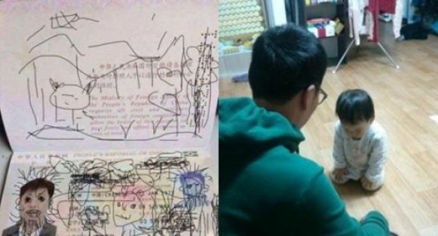 Mở cuốn hộ chiếu tại sân bay, ông bố phải hoãn chuyến và trở về nhà chỉ vì cậu...