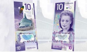 Tờ tiền $ 10 của Canada được xếp hạng là mẫu tiền giấy mới tốt nhất trên thế...