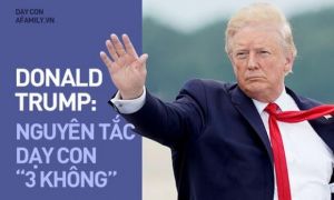 Làm tổng thống thì gây tranh cãi, nhưng về cách dạy con đố ai bắt bẻ được...