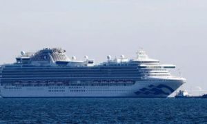 70 người nhiễm vi rút corona trên du thuyền tại Nhật Bản
