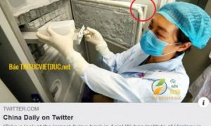 Bức ảnh chấn động: Tủ đông chứa virus bị hở tại phòng nghiên cứu Vũ Hán