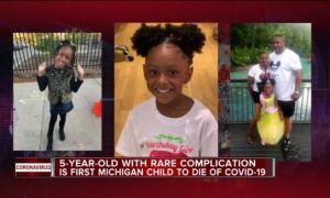 Con gái 5 tuổi của hai nhân viên chống dịch tại Mỹ qua đời vì Covid-19