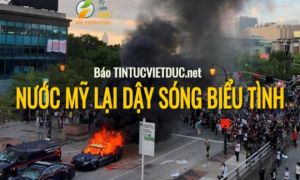 Người biểu tình Mỹ chặn đường cao tốc, đốt nhà hàng