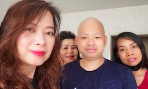 Hàng trăm người giúp chàng trai ung thư về nước