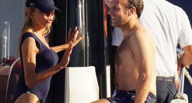 Tổng thống Pháp đưa vợ đi tắm biển bất chấp COVID-19