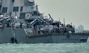 Căng thẳng Biển Đông: TQ yêu cầu tàu Hải quân Mỹ rời đi 'ngay lập tức'