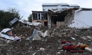 Lệnh ngừng bắn mới có hiệu lực được 5 phút, Armenia và Azerbaijan đã dội pháo...