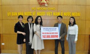 Cộng đồng người Việt tại thành phố Freising, CHLB Đức ủng hộ đồng bào miền Trung