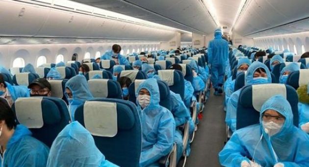 Tiếp tục đưa gần 280 công dân Việt Nam từ Đức và một số nước châu Âu về nước...