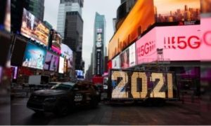 Mỹ tiễn 2020, đón 2021 trong lặng lẽ do Covid-19