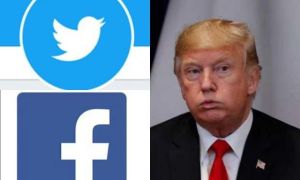 Facebook, Twitter đồng loạt khóa tài khoản của ông Trump