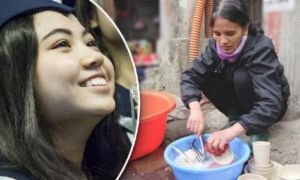 Xúc động câu chuyện người mẹ rửa chén thuê có con gái giành học bổng du học Mỹ
