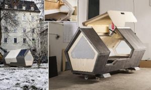 Phòng ngủ cho người vô gia cư tại Đức “xịn xò” như khách sạn