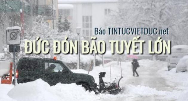 Đức cảnh báo bão tuyết lịch sử vào cuối tuần này