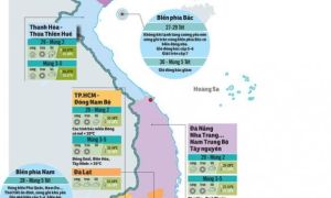 Không khí lạnh tràn xuống Bắc Bộ, nhiều nơi mưa to, có thể có mưa đá