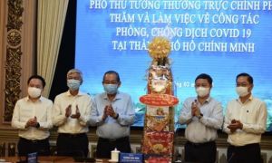 Phó thủ tướng Trương Hòa Bình chúc TP.HCM sớm thắng dịch COVID-19