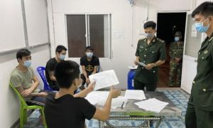 4 người từ Campuchia bơi qua sông Hậu, nhập cảnh trái phép lúc giao thừa