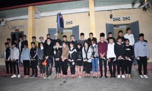 Tạm giữ 34 thanh niên vượt chốt kiểm soát dịch từ Hải Dương vào Hải Phòng