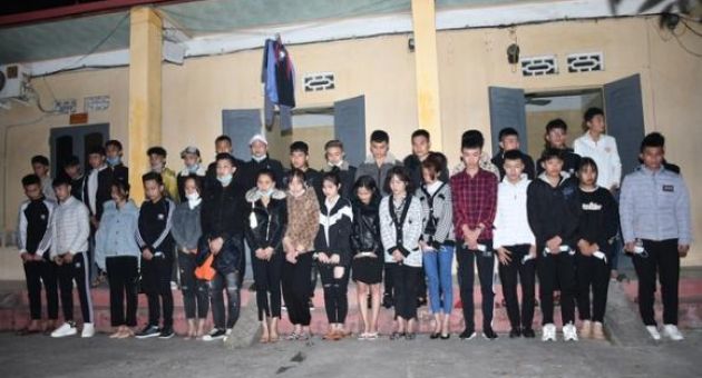 34 thanh niên từ Hải Dương