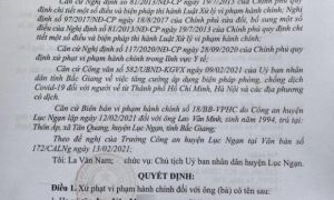 Từ TPHCM về địa phương không khai báo y tế, một người bị phạt 10 triệu đồng