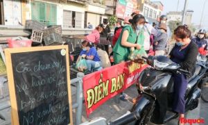 Hàng chục tấn nông sản đến từ Hải Dương được giải cứu trong vòng 15 phút