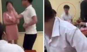 Học sinh tát cô giáo tại Hà Nội: