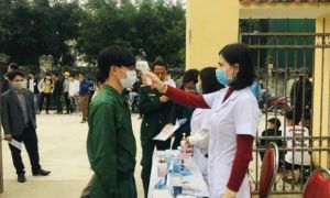 Nghệ An xét nghiệm COVID-19 cho hơn 3.300 tân binh