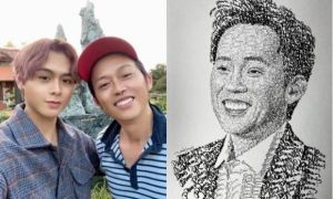 Chàng hoạ sĩ 'gây bão' khi vẽ chân dung Hoài Linh bằng kí tự, dân mạng ra sức...