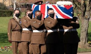 Lễ tang cụ ông khiến cả nước Anh rơi lệ