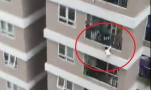 Nam thanh niên cứu bé gái 2 tuổi rơi từ tầng 13 chung cư ở Hà Nội