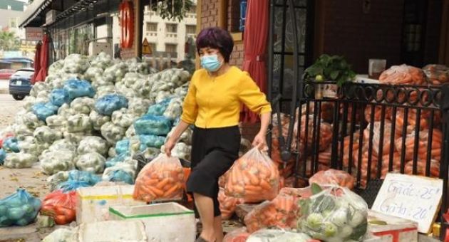Khốn đốn vì Covid-19, nữ giám đốc đi buôn hoa quả, biến văn phòng thành kho...