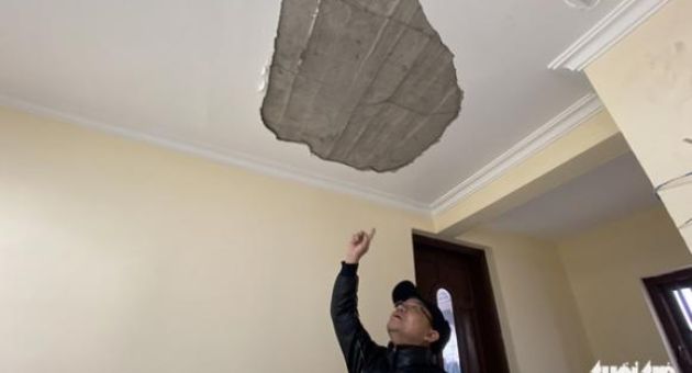 Thi công chung cư cao hơn 20 tầng, hàng loạt nhà dân nứt toác