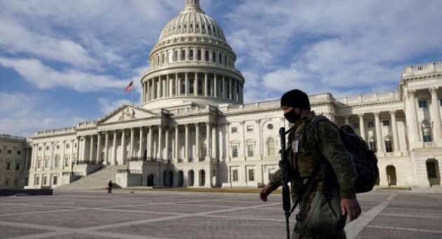 Cảnh sát Mỹ tăng cường an ninh trước âm mưu đột nhập tòa nhà Quốc hội