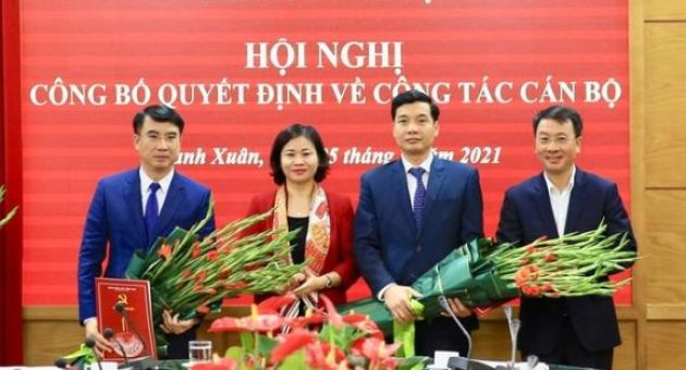 Hà Nội có tân Giám đốc Sở Tài chính và Bí thư quận Thanh Xuân