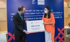Đại sứ quán New Zealand tặng gần 800 triệu giúp lao động nữ bán hàng rong,...