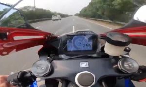 Đã xác định được xe máy chạy gần 300km/h trên Đại lộ Thăng Long